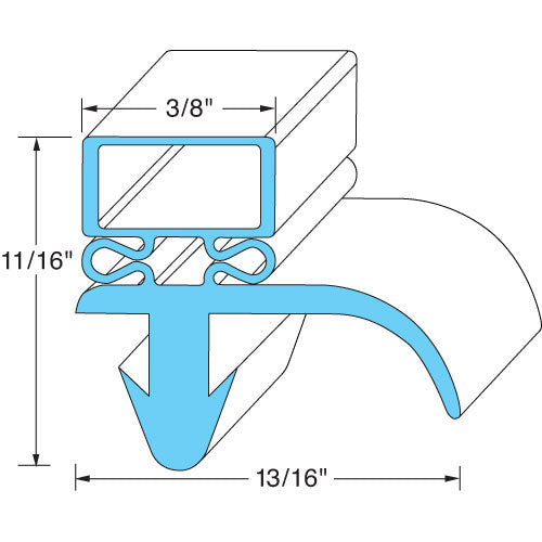 10310-44 Silver King - Door Gasket 25 5/8 x 27 10310-44 Silver King - Door Gasket 25 5/8 x 27
